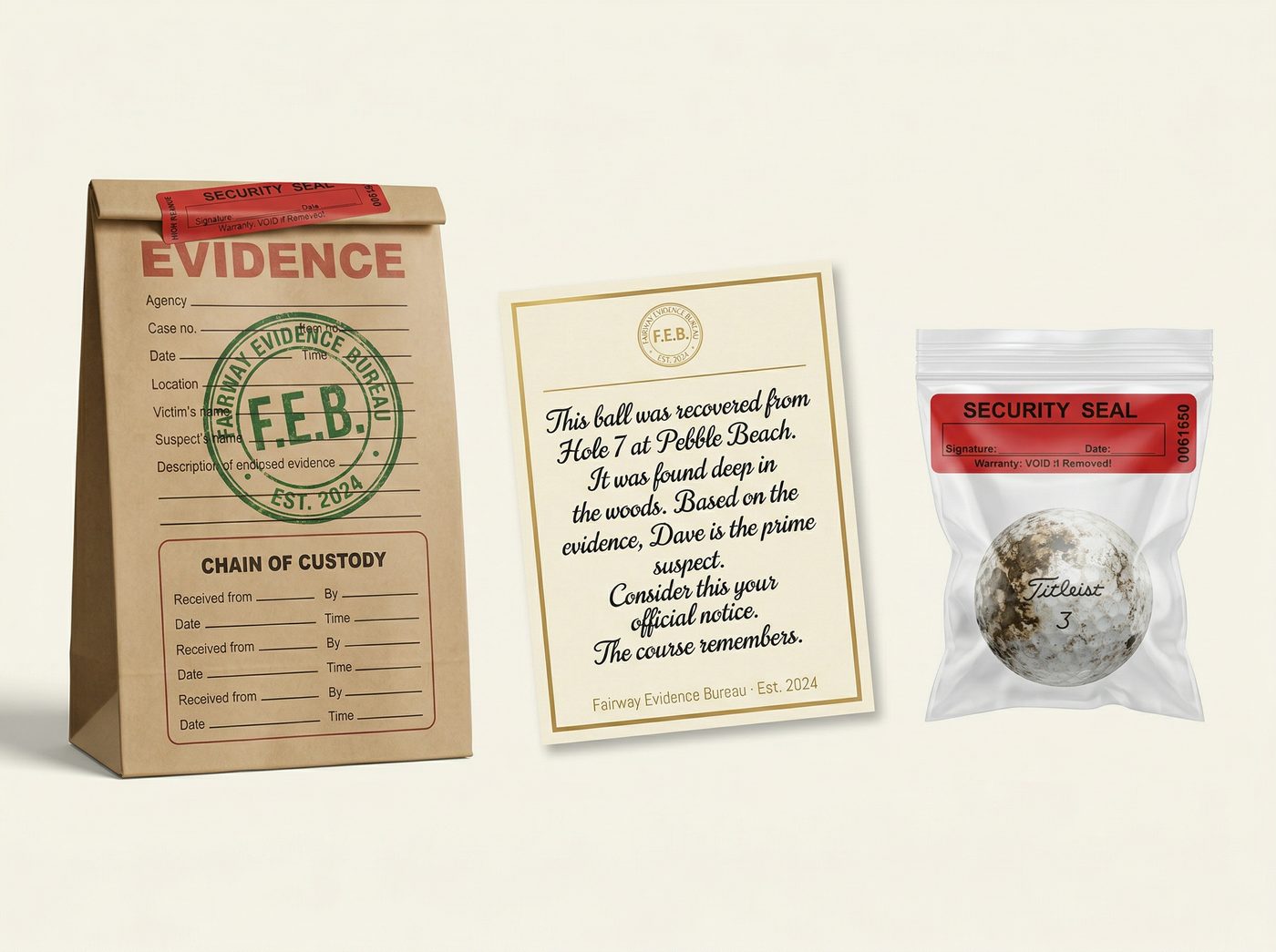 What is included in F.E.B. package